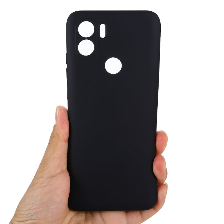 Coque antichoc en silicone liquide couleur pure pour Xiaomi Poco C51