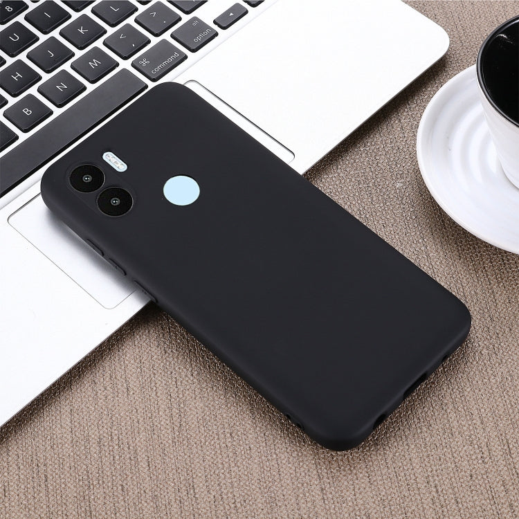 Coque antichoc en silicone liquide couleur pure pour Xiaomi Poco C51