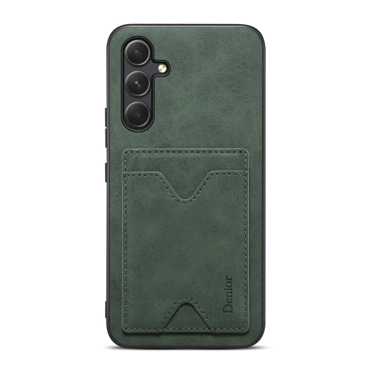 Étui Denior en PU avec porte-cartes et coque arrière pour Samsung Galaxy S24 Ultra 5G, Samsung Galaxy A14 5G, Samsung Galaxy S24+ 5G et Samsung Galaxy A24 5G