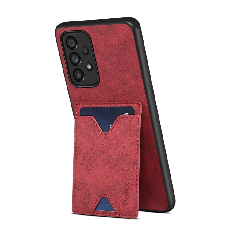 Denior PU Back Cover Card Slot Holder Phone Case, For Samsung Galaxy A53 5G