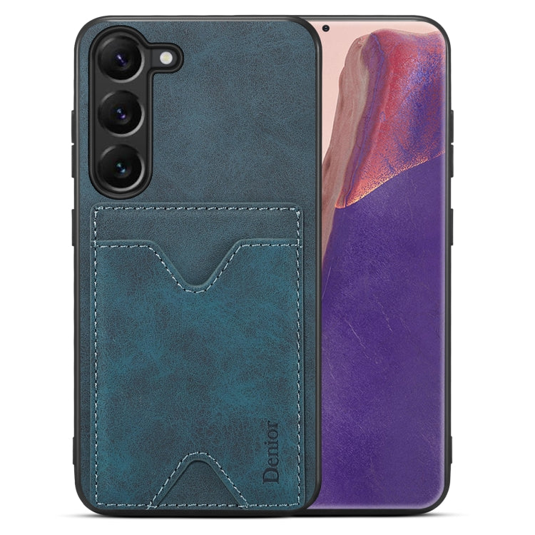 Étui Denior en PU avec porte-cartes et coque arrière pour Samsung Galaxy S24 Ultra 5G, Samsung Galaxy A14 5G, Samsung Galaxy S24+ 5G et Samsung Galaxy A24 5G