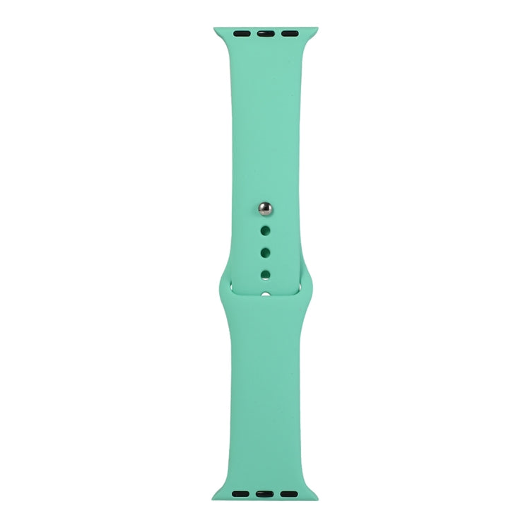 Silicone Watch Replacement Strap, Short Section (Female), For Apple Watch Series 8&7 41mm / SE 2&6&SE&5&4 40mm / 3&2&1 38mm