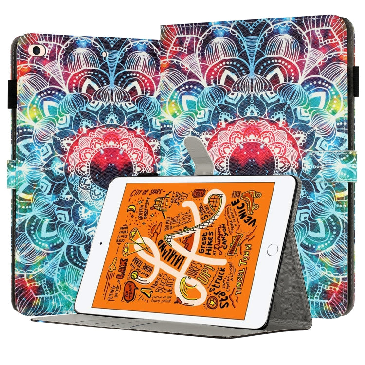 Painted Leather Smart Tablet Case, For iPad mini 5 / 4 / 3 / 2 / 1, For iPad Air / Air 2 / 9.7 2017 / 2018