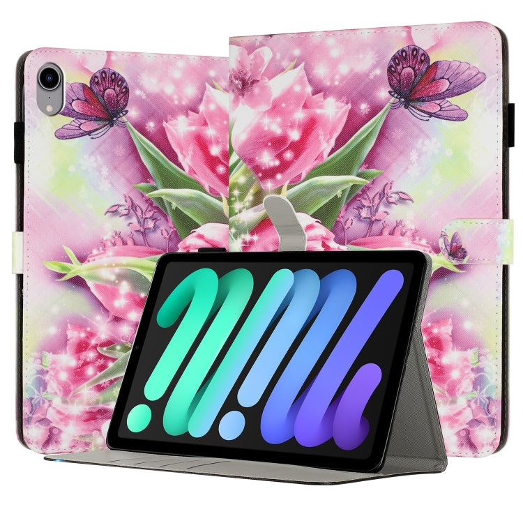 Painted Leather Smart Tablet Case, For iPad mini 6 / mini 2024, For iPad Pro 11 2022 / 2021 / 2020, For iPad 10th Gen 10.9 2022, For iPad 10.2 2021 / 2020