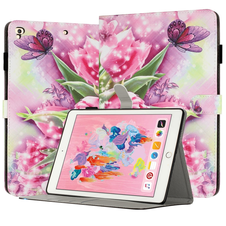 Painted Leather Smart Tablet Case, For iPad mini 5 / 4 / 3 / 2 / 1, For iPad Air / Air 2 / 9.7 2017 / 2018