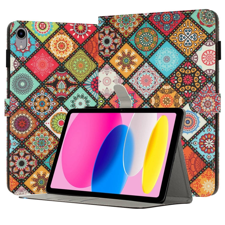 Painted Leather Smart Tablet Case, For iPad mini 6 / mini 2024, For iPad Pro 11 2022 / 2021 / 2020, For iPad 10th Gen 10.9 2022, For iPad 10.2 2021 / 2020