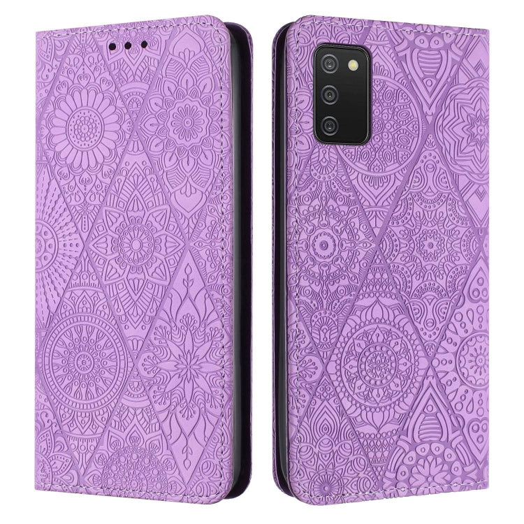 Ethnic Embossed Adsorption Leather Phone Case