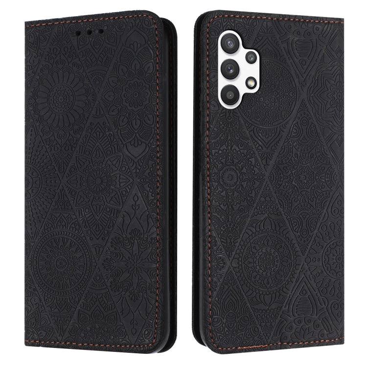 Ethnic Embossed Adsorption Leather Phone Case