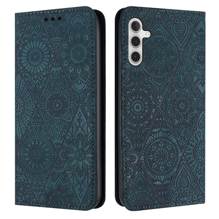 Ethnic Embossed Adsorption Leather Phone Case