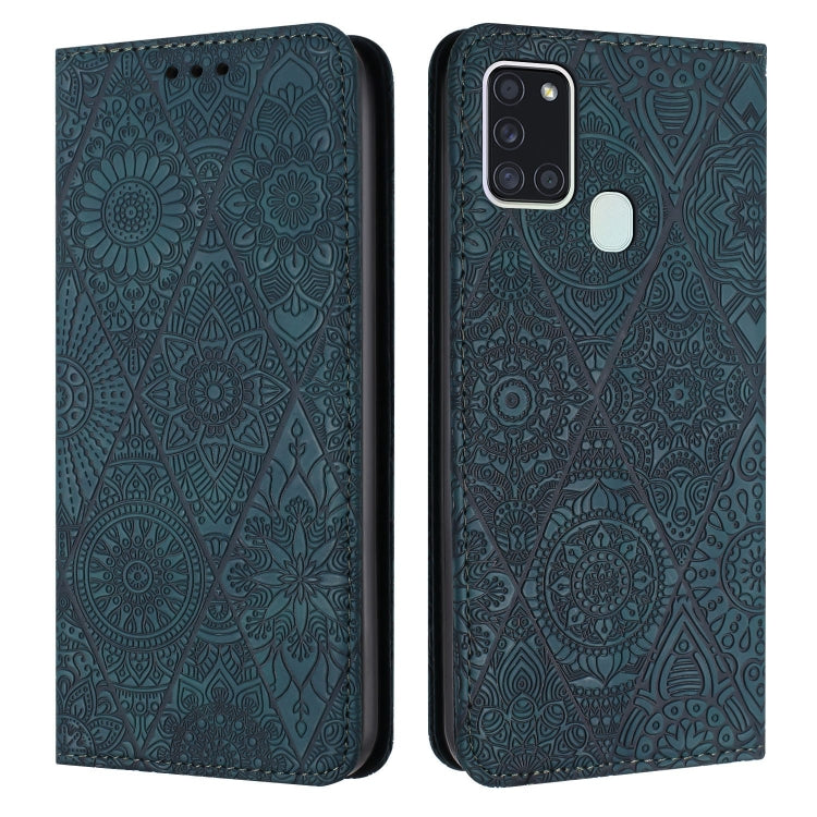 Ethnic Embossed Adsorption Leather Phone Case