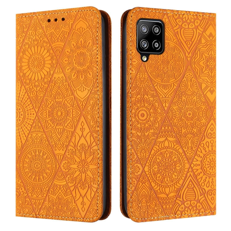Ethnic Embossed Adsorption Leather Phone Case