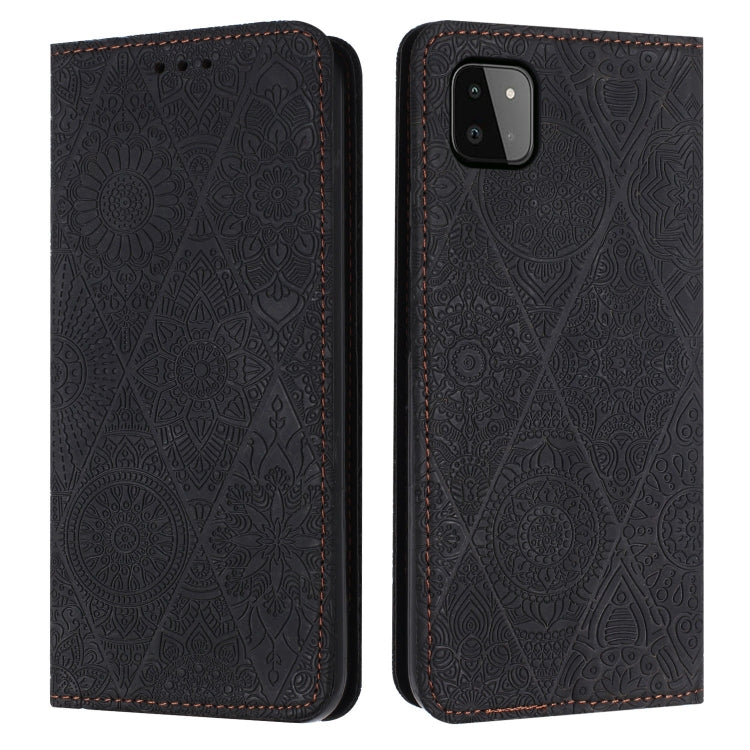 Ethnic Embossed Adsorption Leather Phone Case