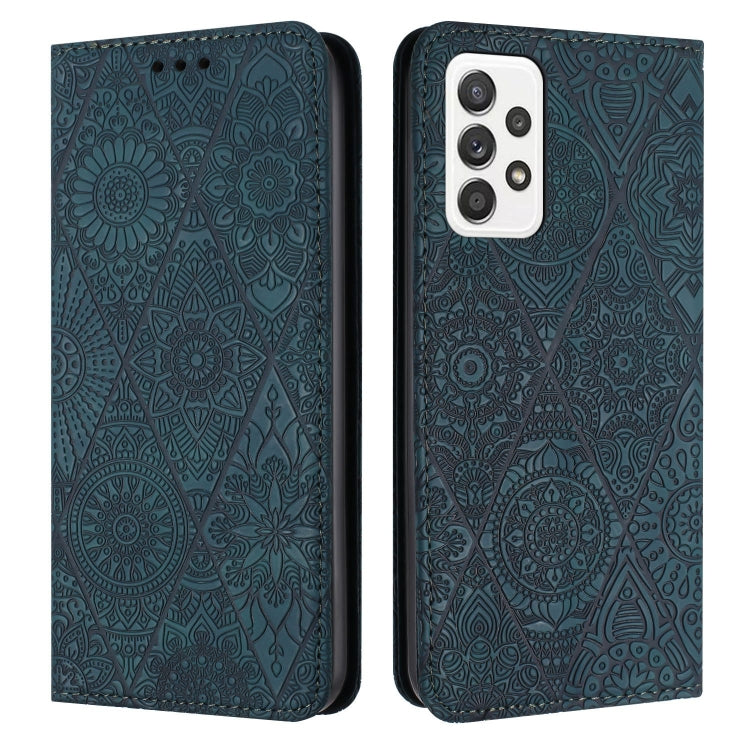 Ethnic Embossed Adsorption Leather Phone Case