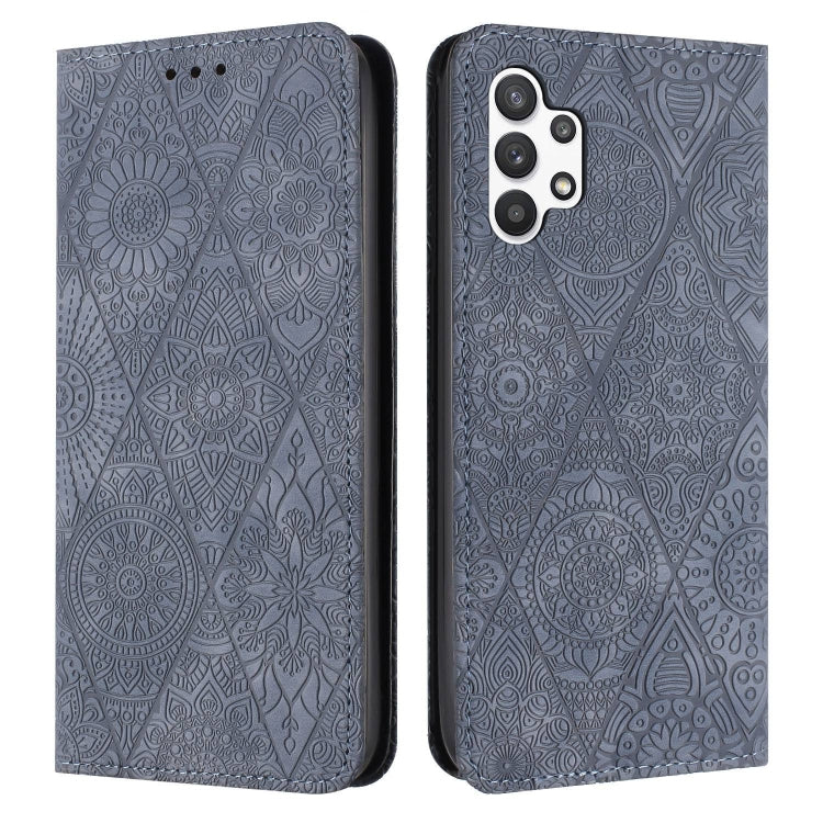 Ethnic Embossed Adsorption Leather Phone Case
