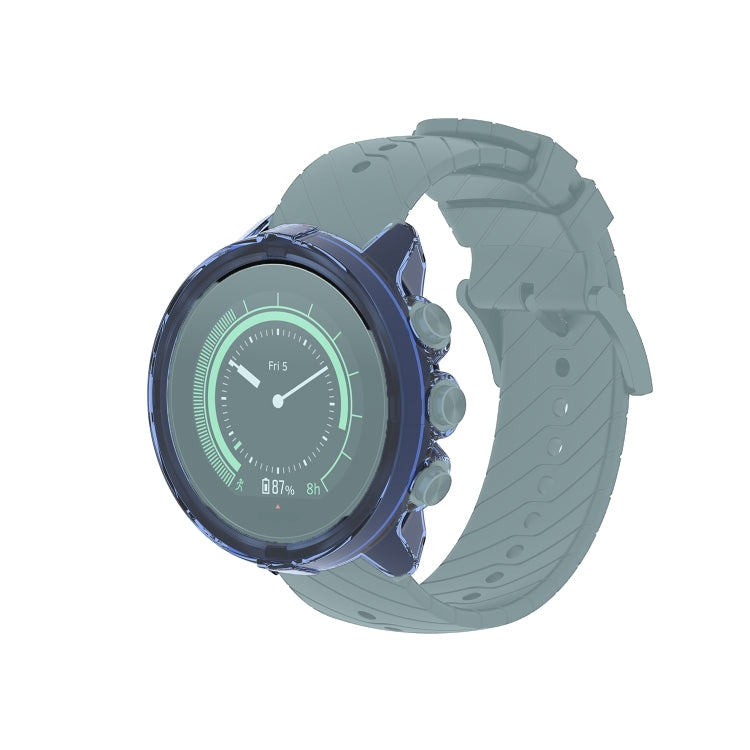Coque de montre transparente en silicone TPU, compatible avec Suunto 9, Garmin Approach S62, Huawei Watch GT 2e et Amazfit 3