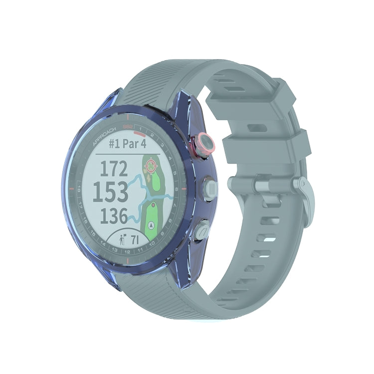 Coque de montre transparente en silicone TPU, compatible avec Suunto 9, Garmin Approach S62, Huawei Watch GT 2e et Amazfit 3