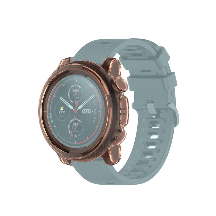 Transparent TPU Silicone Watch Case, For Suunto 9, For Garmin Approach S62, For Huawei Watch GT 2e, For Amazfit 3