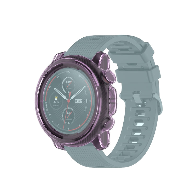 Transparent TPU Silicone Watch Case, For Suunto 9, For Garmin Approach S62, For Huawei Watch GT 2e, For Amazfit 3