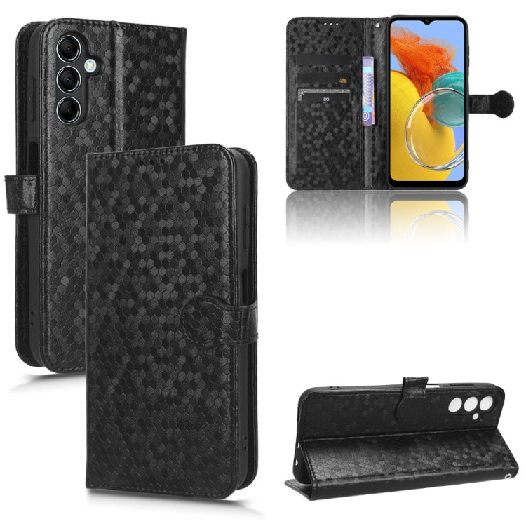 Honeycomb Dot Texture Leather Phone Case