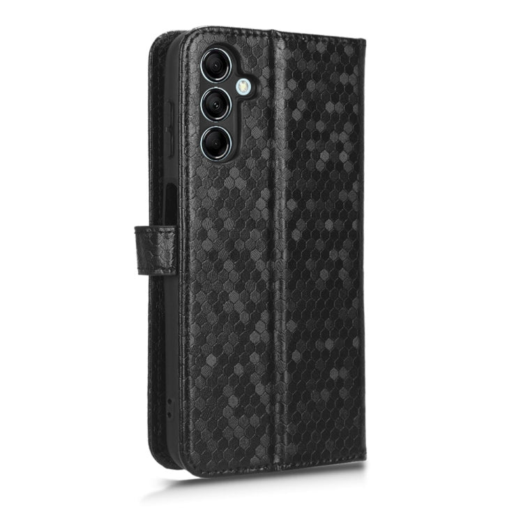 Honeycomb Dot Texture Leather Phone Case