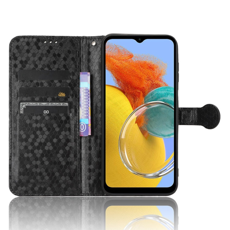 Honeycomb Dot Texture Leather Phone Case