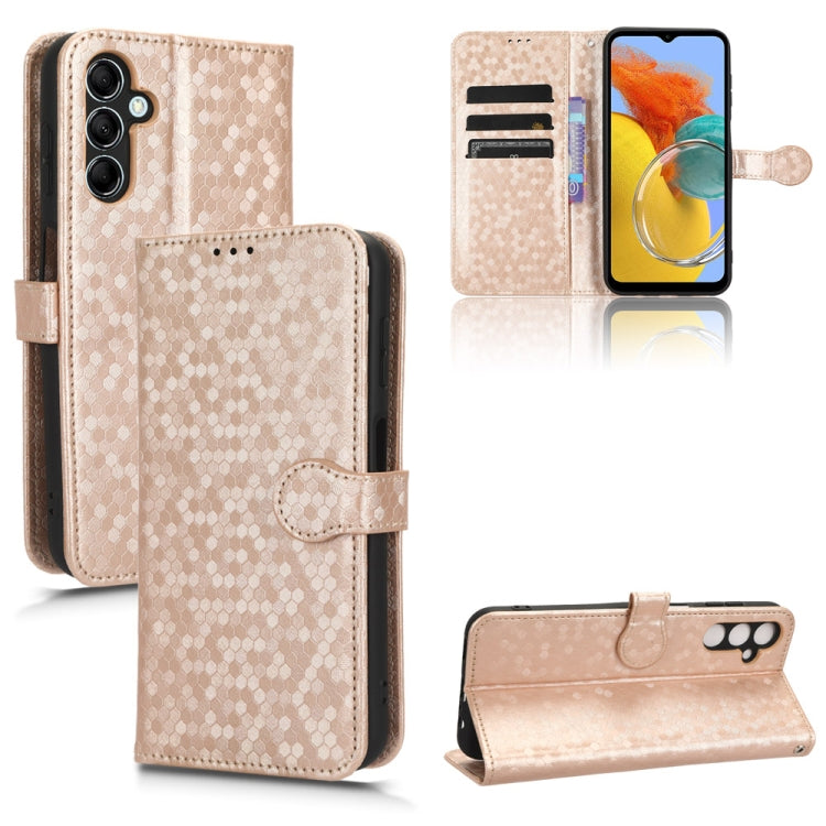 Honeycomb Dot Texture Leather Phone Case