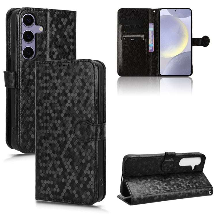 Honeycomb Dot Texture Leather Phone Case