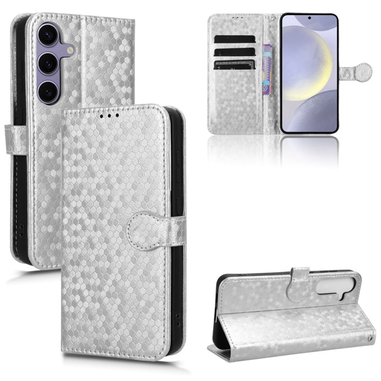 Honeycomb Dot Texture Leather Phone Case