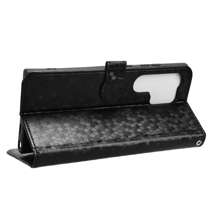 Honeycomb Dot Texture Leather Phone Case