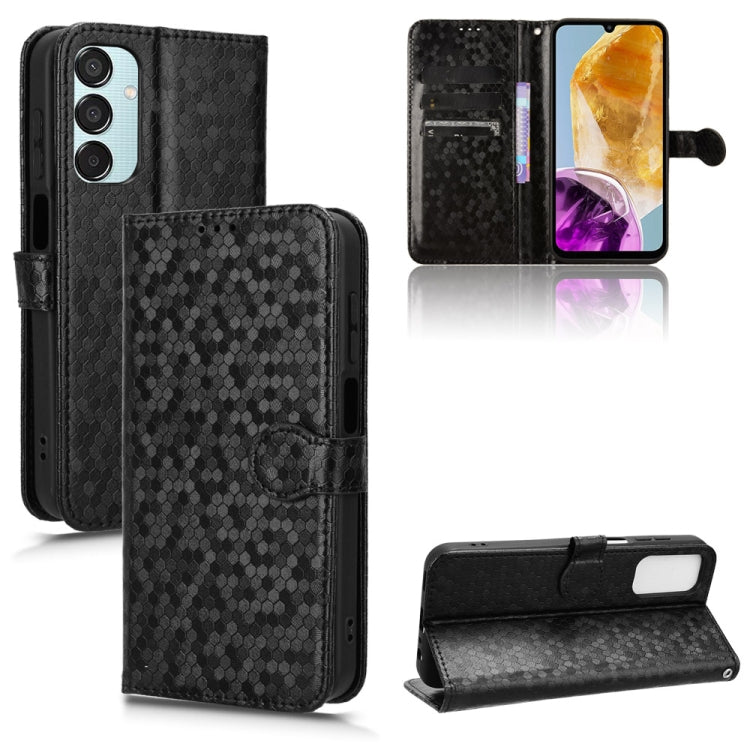 Honeycomb Dot Texture Leather Phone Case