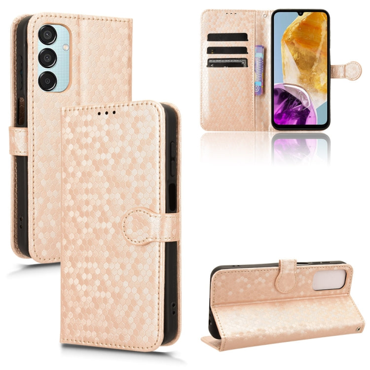 Honeycomb Dot Texture Leather Phone Case