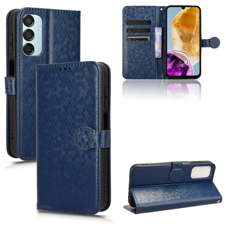 Honeycomb Dot Texture Leather Phone Case