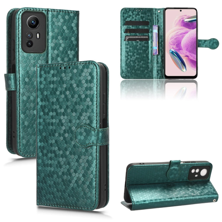 Honeycomb Dot Texture Leather Phone Case