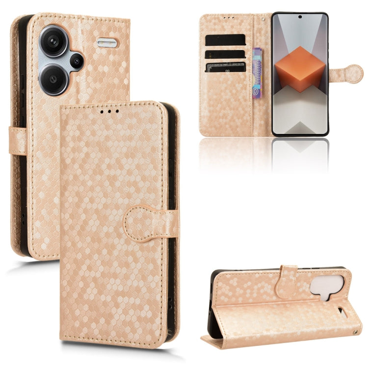 Honeycomb Dot Texture Leather Phone Case