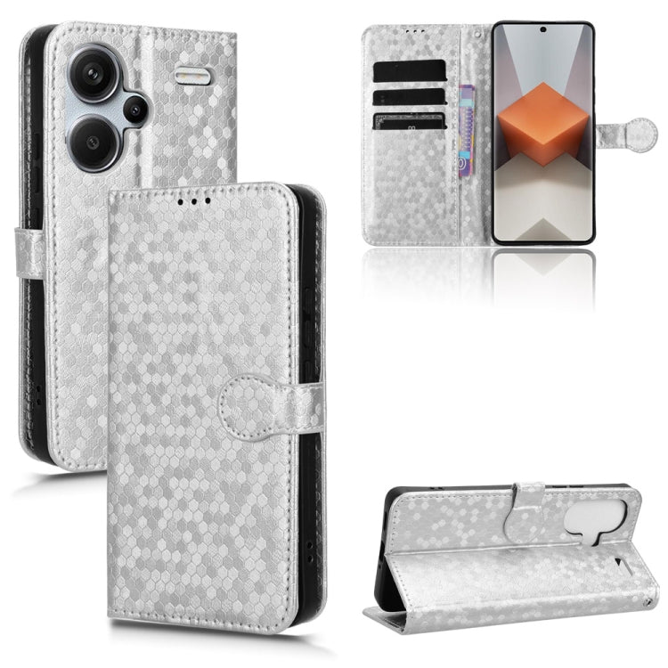 Honeycomb Dot Texture Leather Phone Case
