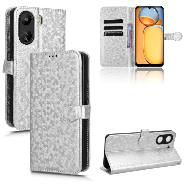 Honeycomb Dot Texture Leather Phone Case