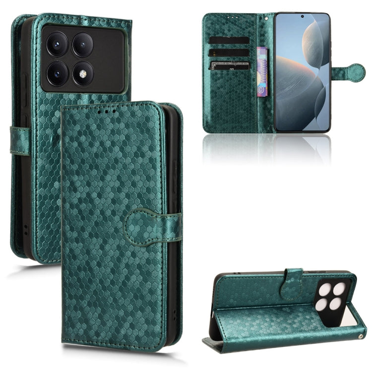 Honeycomb Dot Texture Leather Phone Case