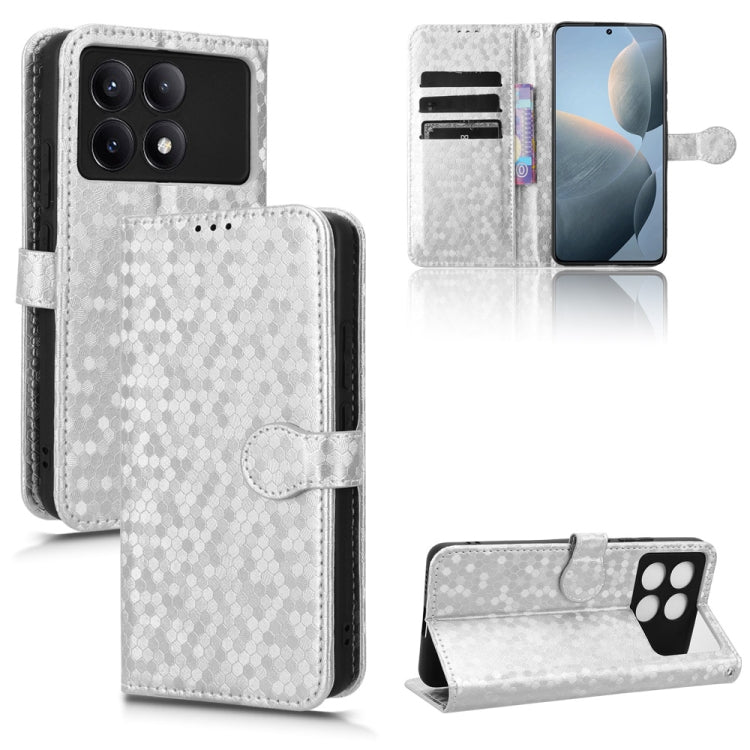Honeycomb Dot Texture Leather Phone Case