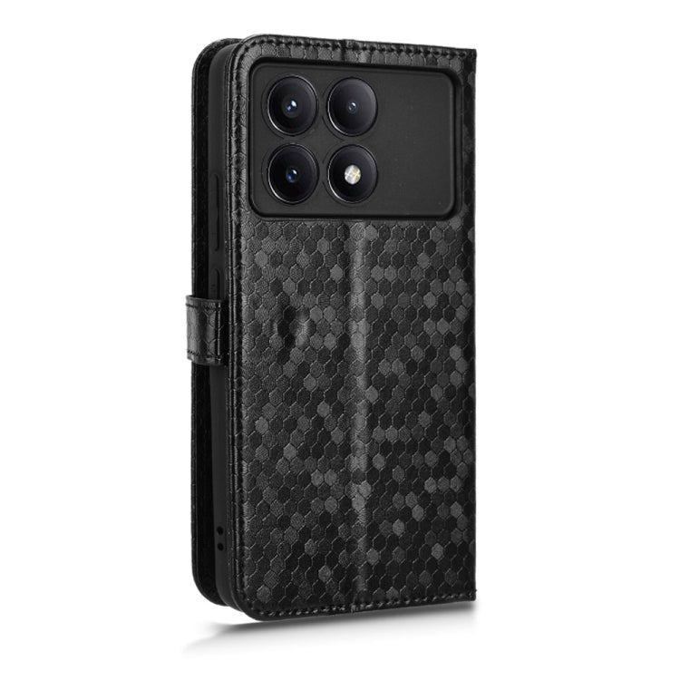 Honeycomb Dot Texture Leather Phone Case