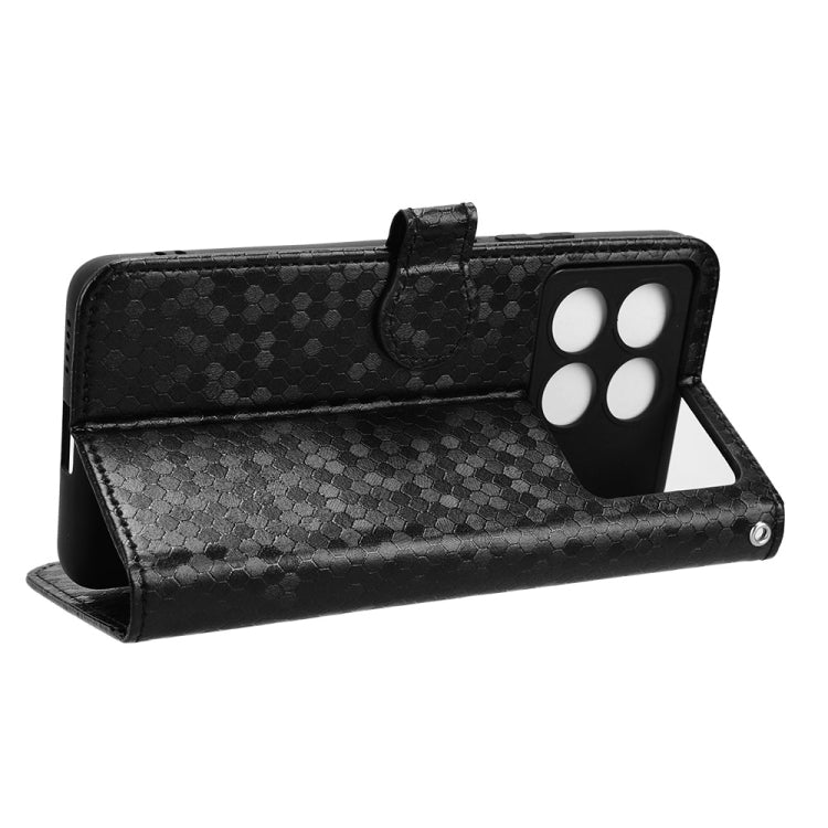 Honeycomb Dot Texture Leather Phone Case