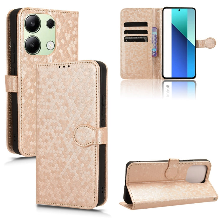 Honeycomb Dot Texture Leather Phone Case