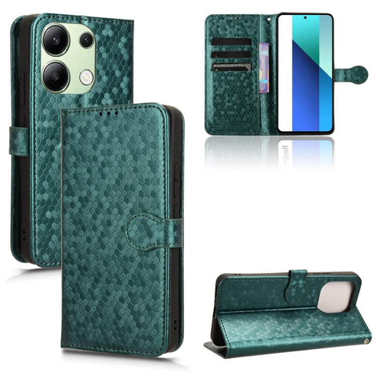 Honeycomb Dot Texture Leather Phone Case