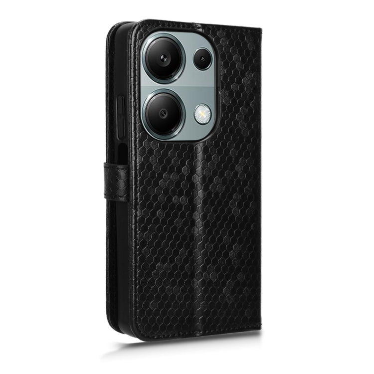 Honeycomb Dot Texture Leather Phone Case