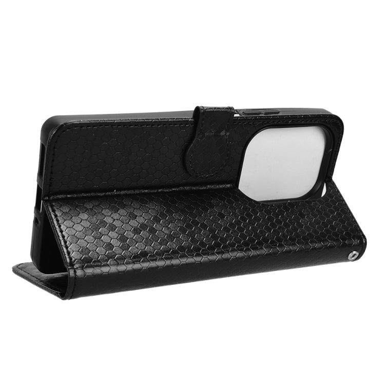 Honeycomb Dot Texture Leather Phone Case