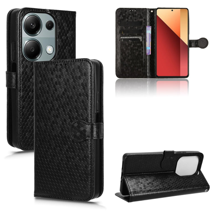 Honeycomb Dot Texture Leather Phone Case