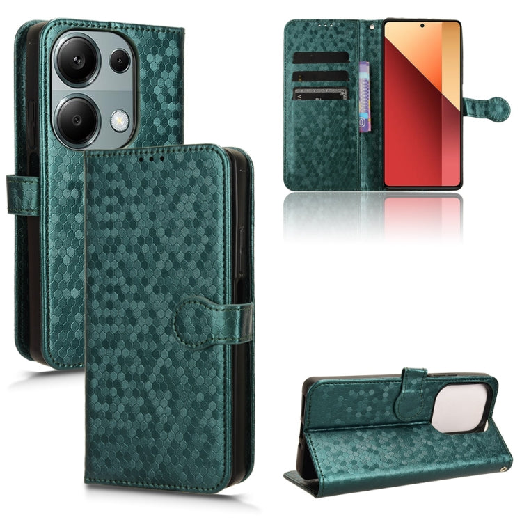 Honeycomb Dot Texture Leather Phone Case