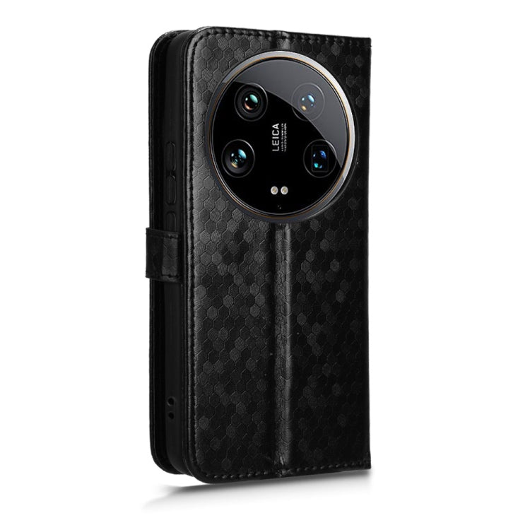 Honeycomb Dot Texture Leather Phone Case