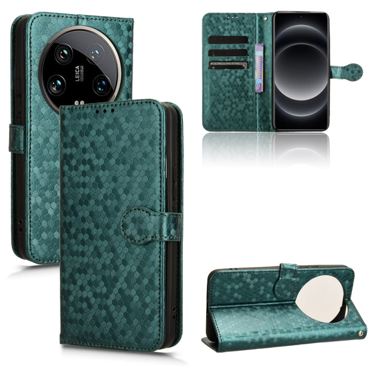 Honeycomb Dot Texture Leather Phone Case