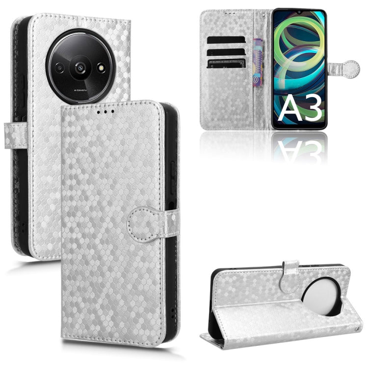 Honeycomb Dot Texture Leather Phone Case