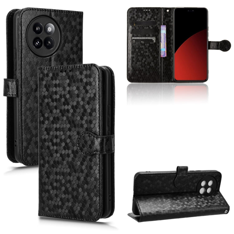 Honeycomb Dot Texture Leather Phone Case